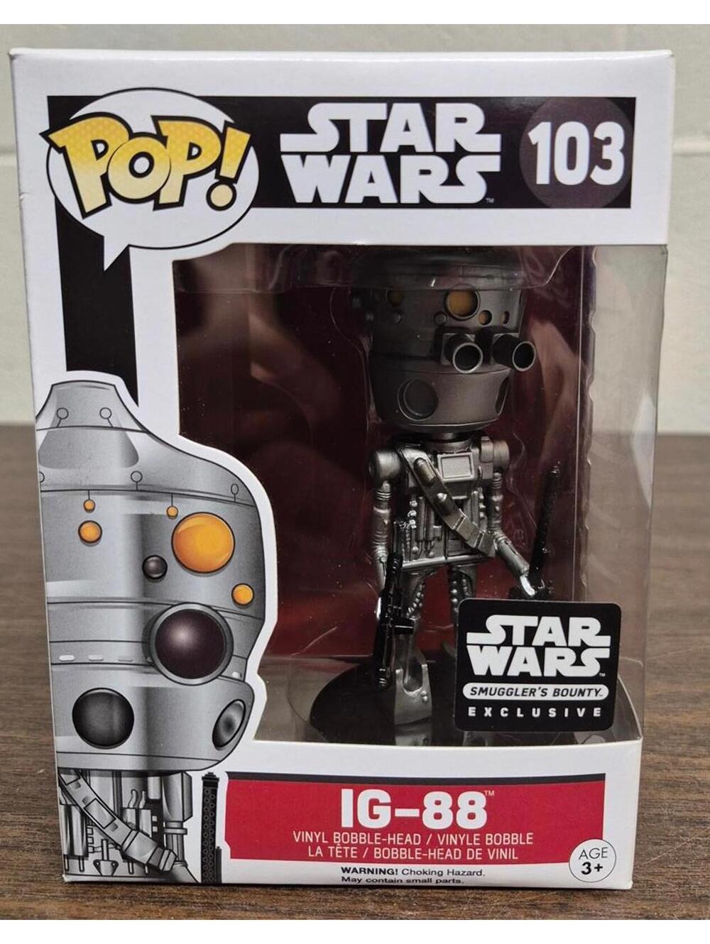 Star Wars IG-88 Pop! Vinyl Figure - Smuggler's Bounty Exclusive